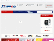 Tablet Screenshot of e-finspor.com